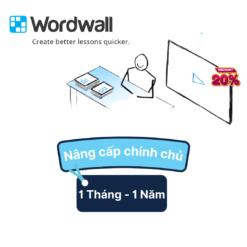 Nâng cấp 1 năm Wordwall chính chủ giá rẻ
