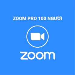 Nâng cấp Zoom pro 100 người (nâng cấp chính chủ)